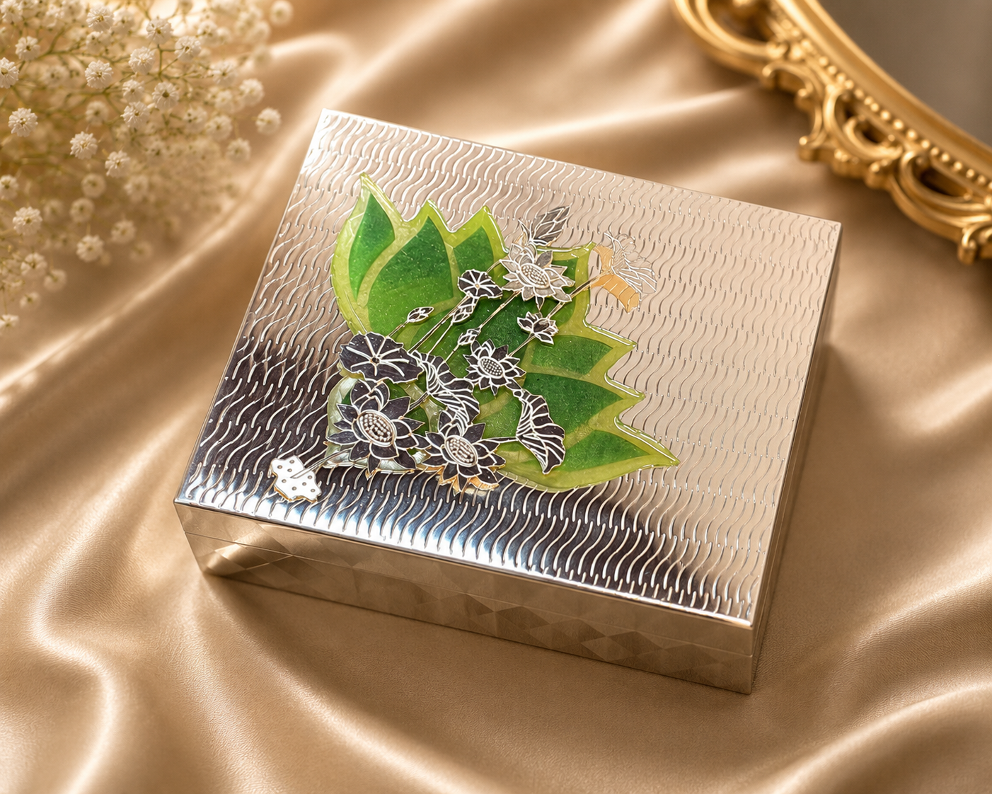 Lotus Decorative Box