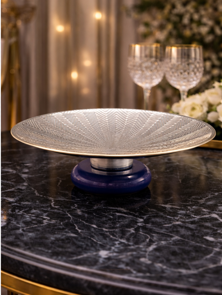 Viraat Silver Plated Platter